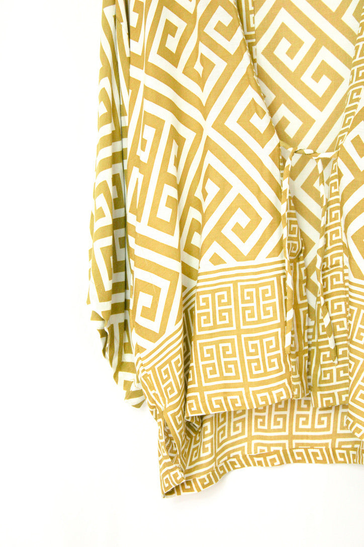 Tribal Tides Short Kimono | Shop Coco Rose Boutique Beach & Resort Wear