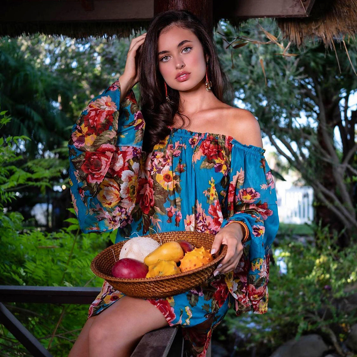 Peony Angel Top | Shop Coco Rose Boutique Beach & Resort Wear