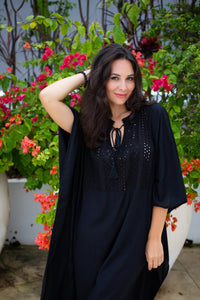 Eyelet Gypsy Caftan | Shop Coco Rose Boutique Beach & Resort Wear