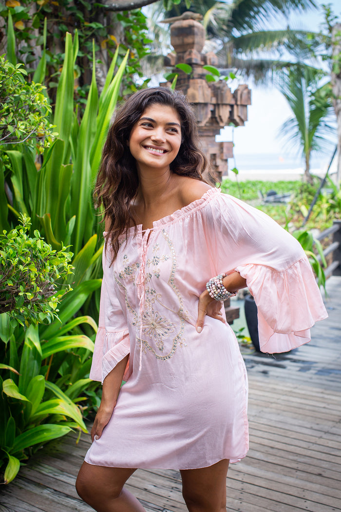 Roseta Peasant Top | Shop Coco Rose Boutique Beach & Resort Wear