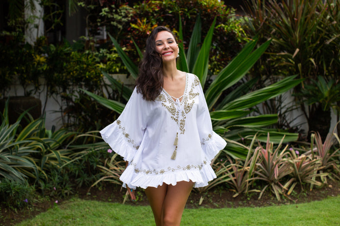 Seaside Blossom Top | Shop Coco Rose Boutique Beach & Resort Wear