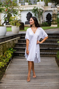 Eyelet Gypsy Flare Dress | Shop Coco Rose Boutique Beach & Resort Wear