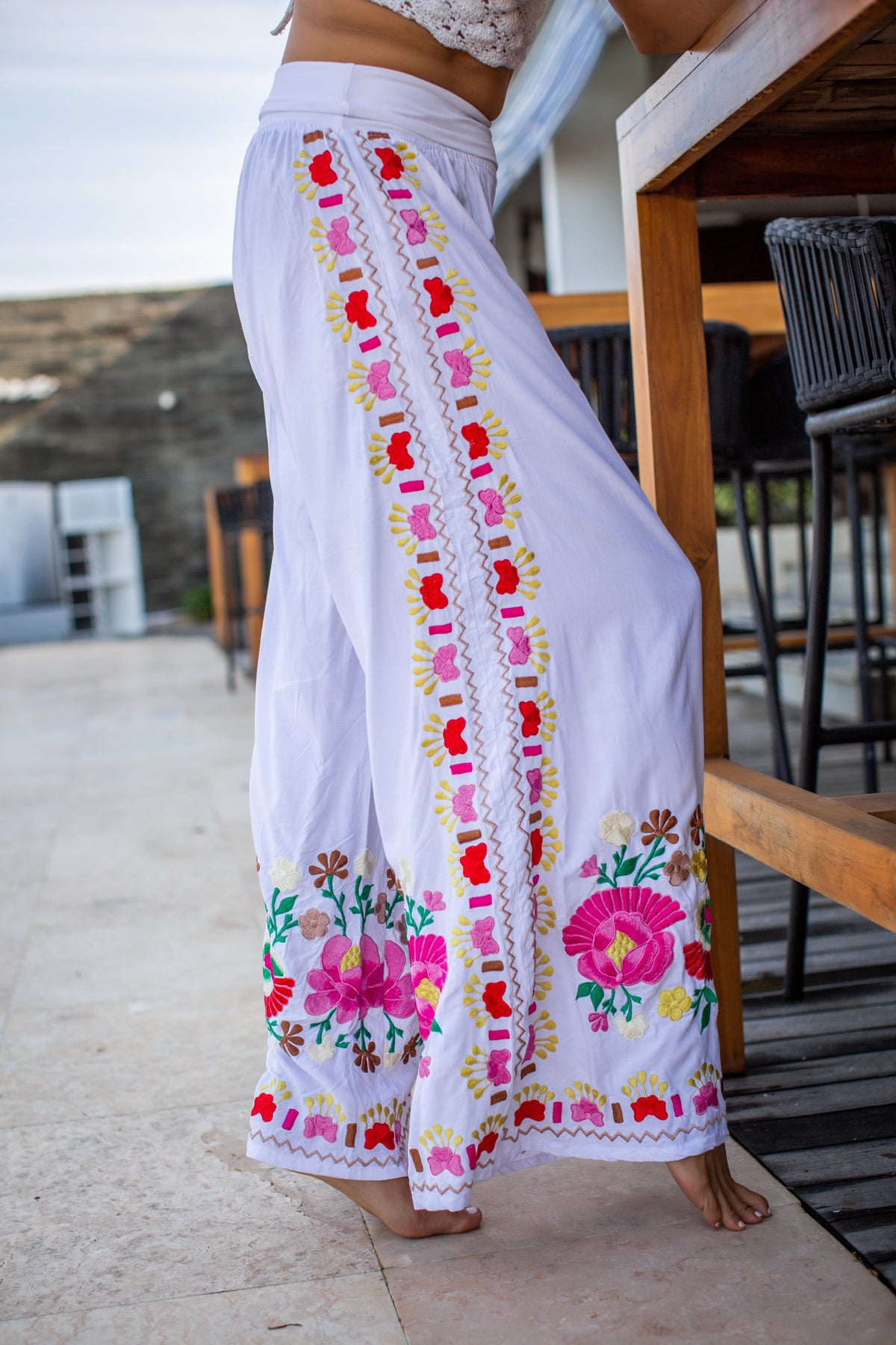 Esmeralda Wide Leg Pant | Shop Coco Rose Boutique Beach & Resort Wear