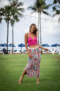 Flower Power Maxi Skirt | Shop Coco Rose Boutique Beach & Resort Wear