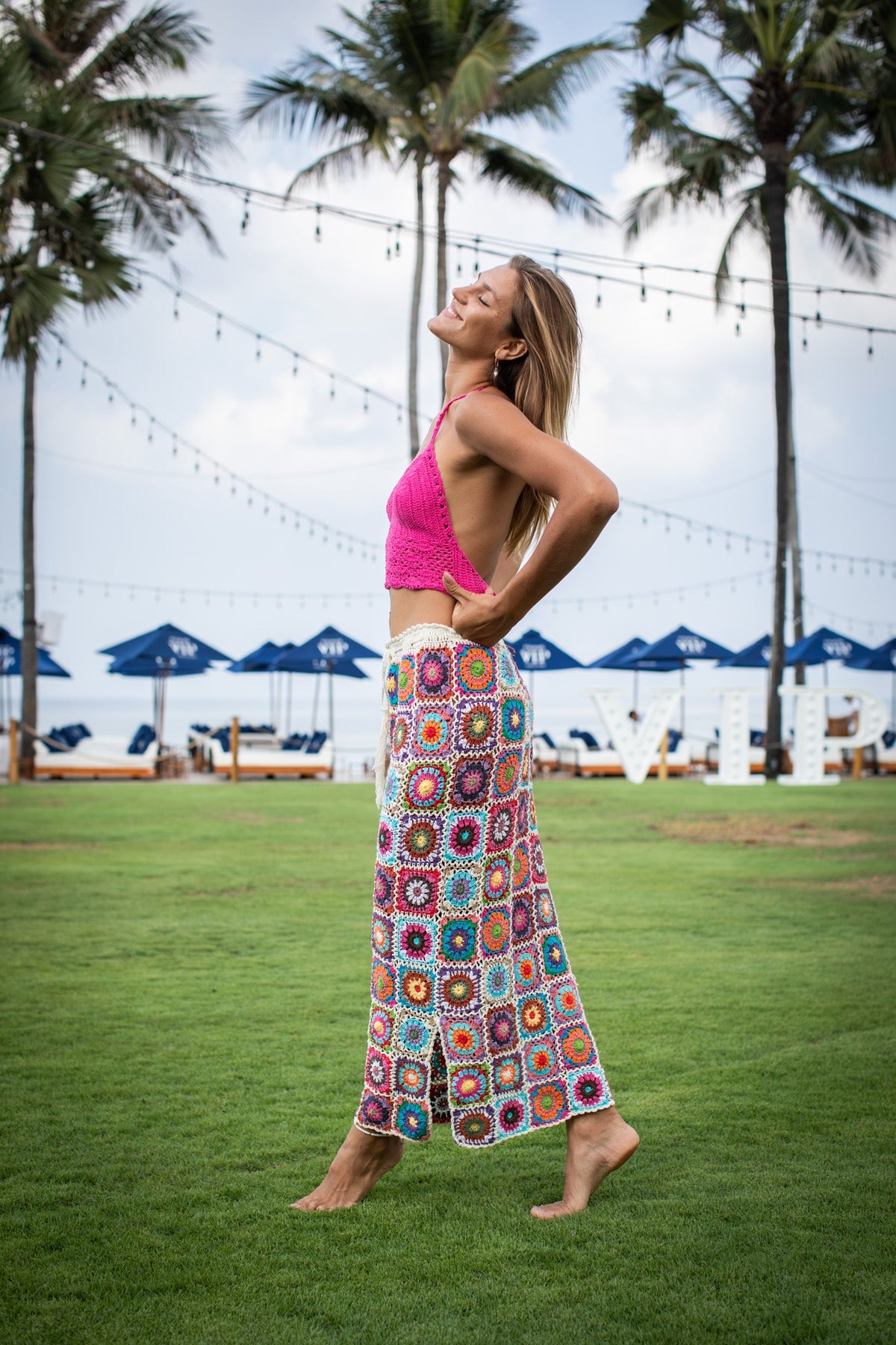 Flower Power Maxi Skirt | Shop Coco Rose Boutique Beach & Resort Wear