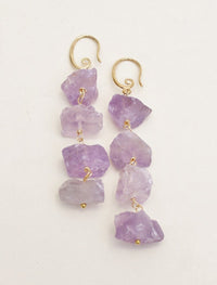 Crystal Tiered Earrings | Shop Coco Rose Boutique Beach & Resort Wear