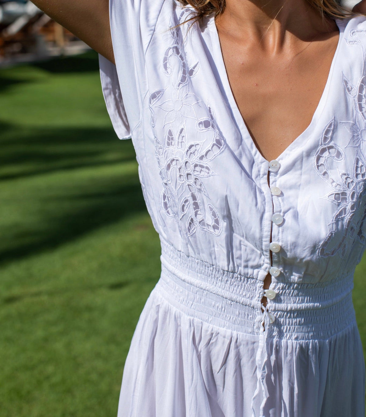 Eyelet Belle Maxi | Shop Coco Rose Boutique Beach & Resort Wear