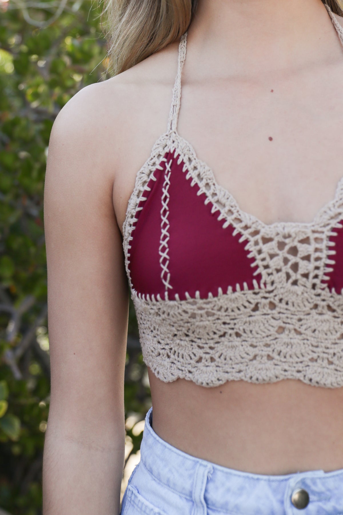 Carmen Crochet Top | Shop Coco Rose Boutique Beach & Resort Wear