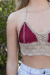 Carmen Crochet Top | Shop Coco Rose Boutique Beach & Resort Wear