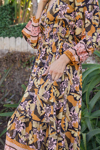 Flora Long Sleeve Belle Dress | Shop Coco Rose Boutique Beach & Resort Wear