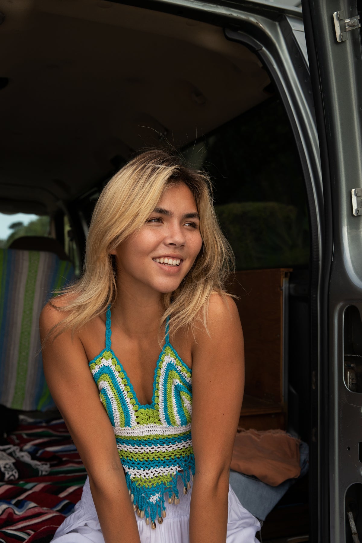 Sherbet Crochet Cowrie Shell Top | Shop Coco Rose Boutique Beach & Resort Wear