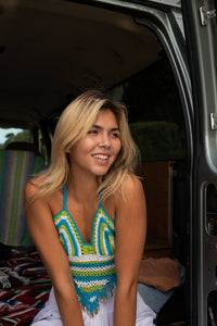 Sherbet Crochet Cowrie Shell Top | Shop Coco Rose Boutique Beach & Resort Wear