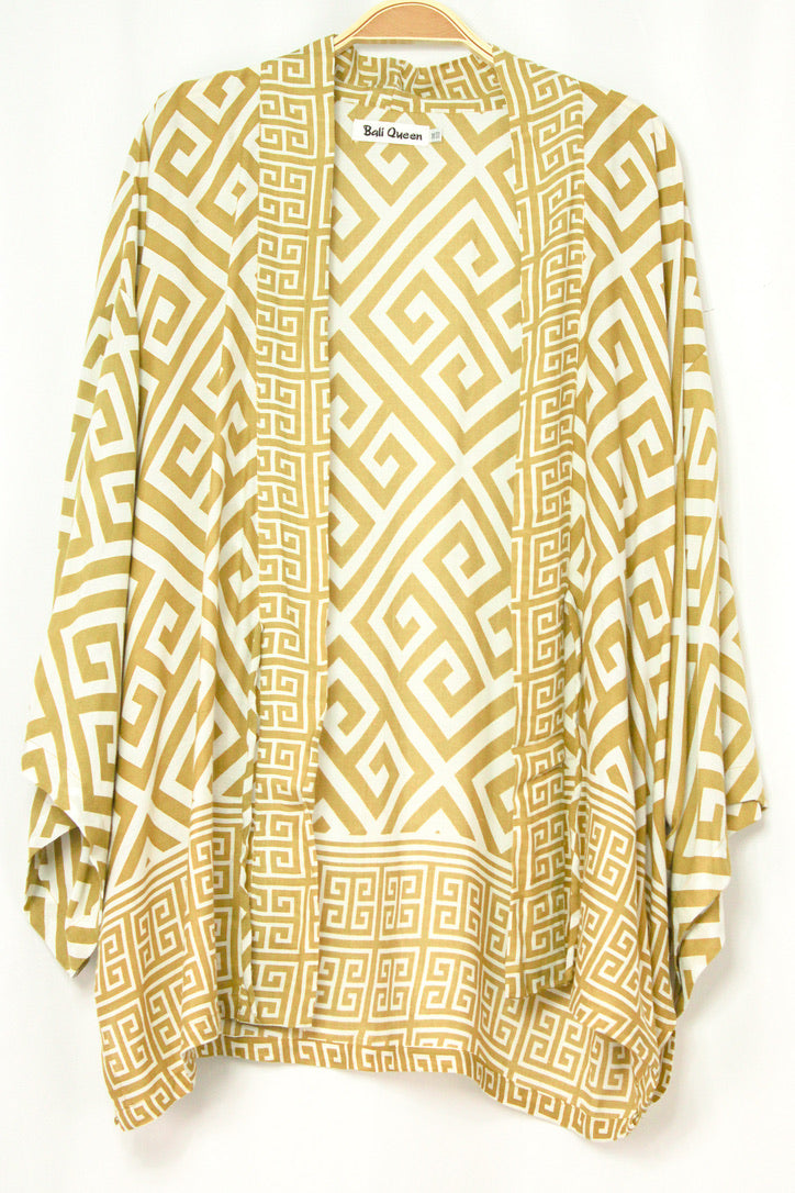 Tribal Tides Short Kimono | Shop Coco Rose Boutique Beach & Resort Wear