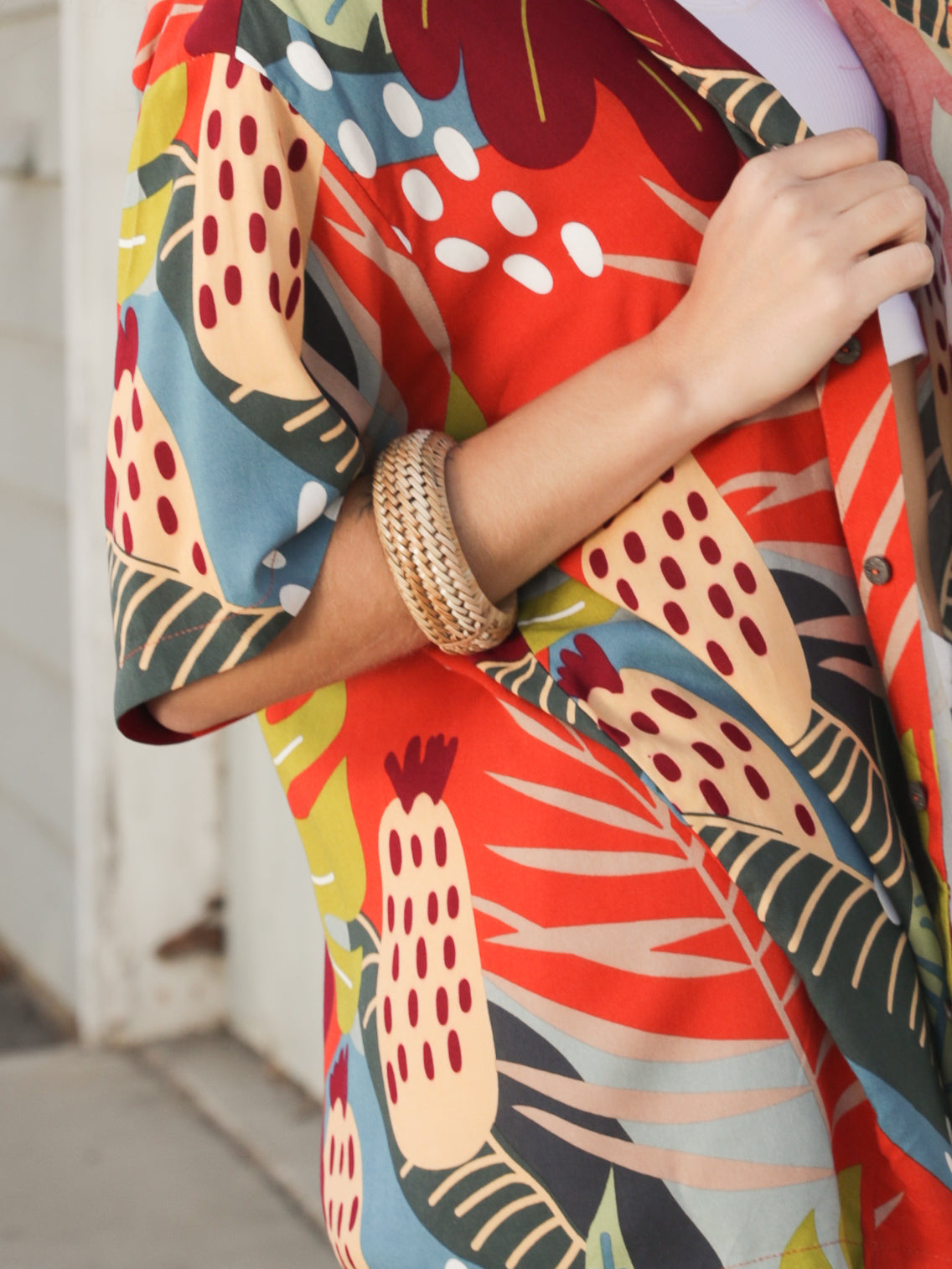 Tiki-licious Button Down Top | Shop Coco Rose Boutique Beach & Resort Wear