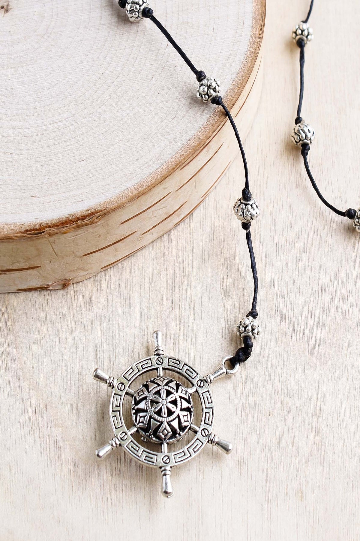 Captain's Wheel Alloy Necklace | Shop Coco Rose Boutique Beach & Resort Wear