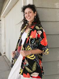 Tiki-licious Button Down Top | Shop Coco Rose Boutique Beach & Resort Wear