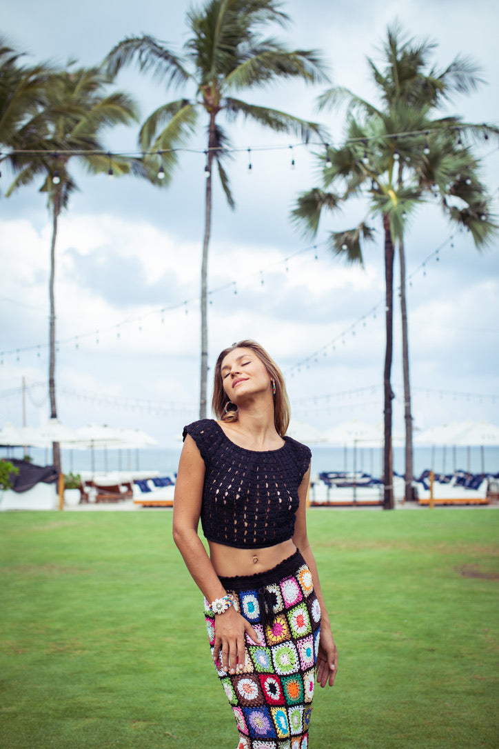 Crochet Boatneck Top | Shop Coco Rose Boutique Beach & Resort Wear