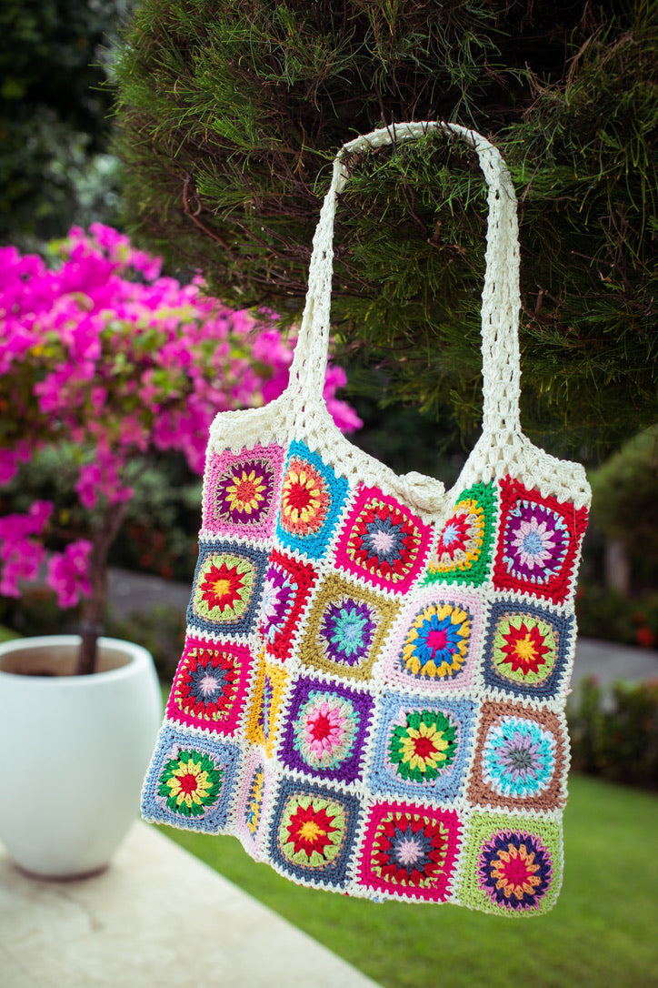 Flower Power Tote | Shop Coco Rose Boutique Beach & Resort Wear