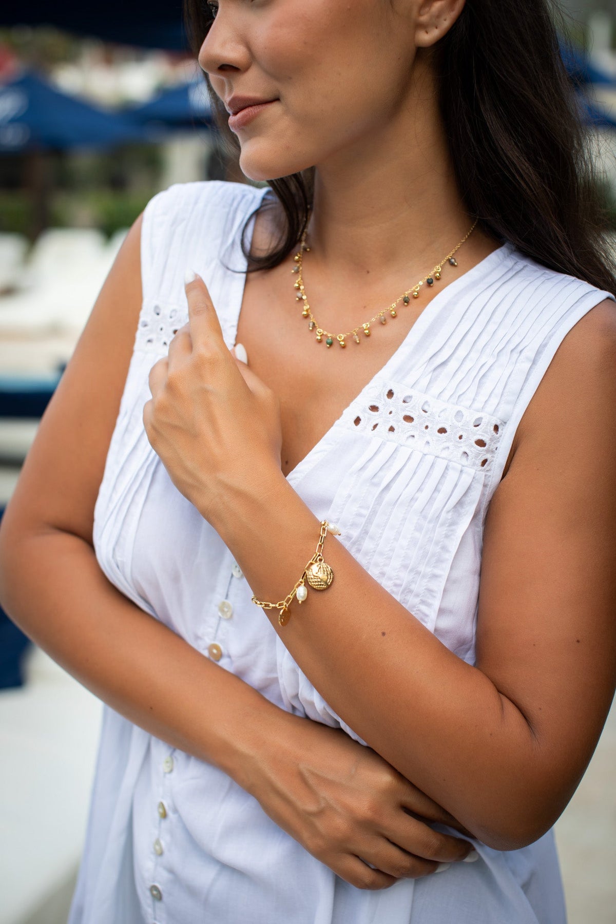 Eyelet Tank | Shop Coco Rose Boutique Beach & Resort Wear