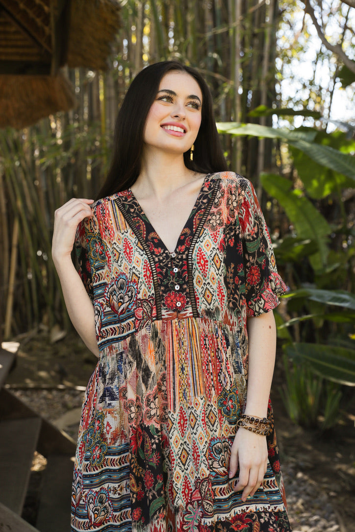 Bombay Babydoll Midi Bombay Babydoll Midi