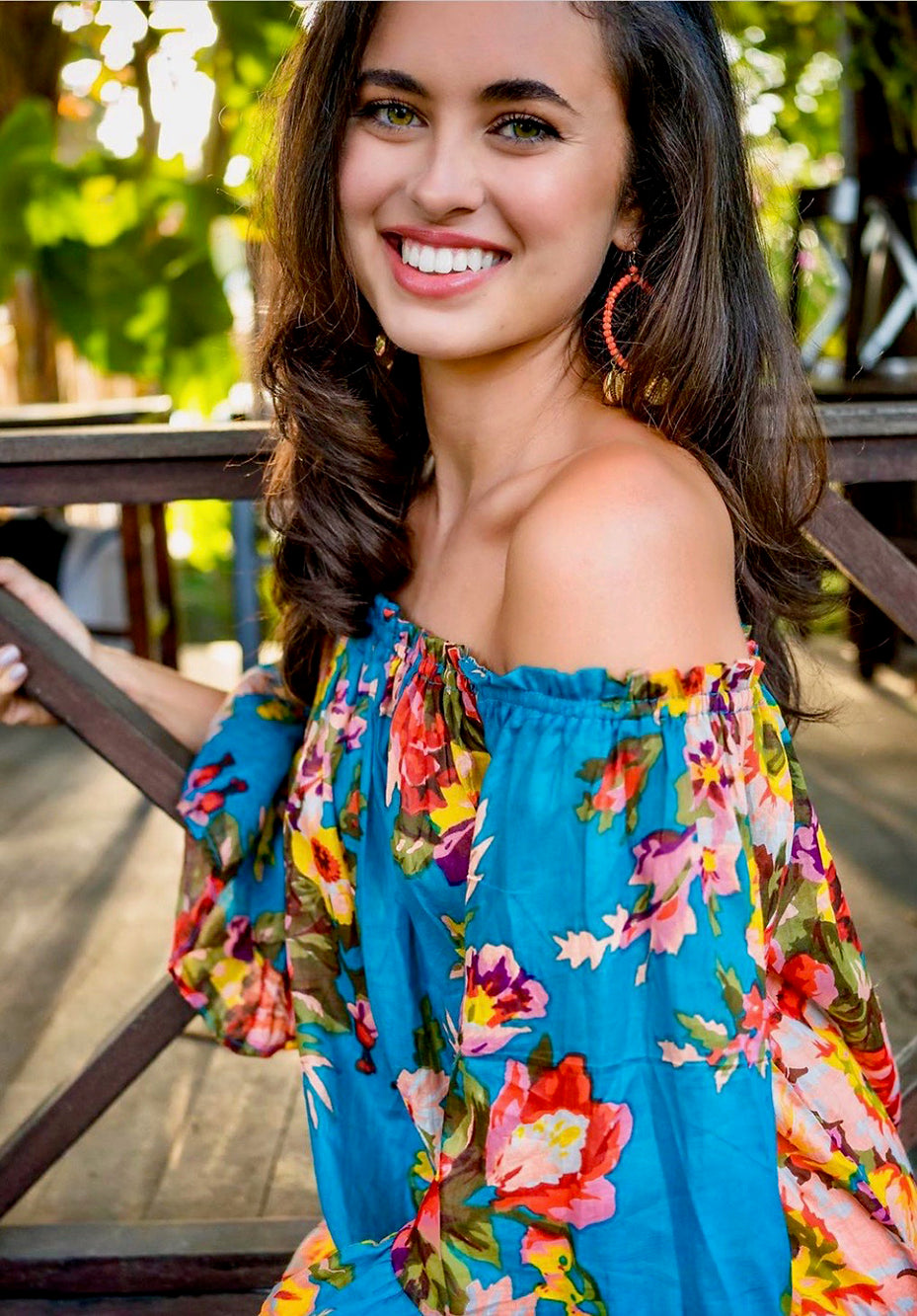 Peony Angel Top | Shop Coco Rose Boutique Beach & Resort Wear