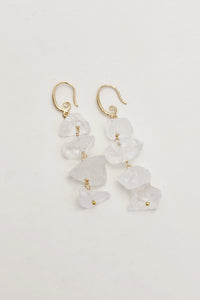 Crystal Tiered Earrings | Shop Coco Rose Boutique Beach & Resort Wear