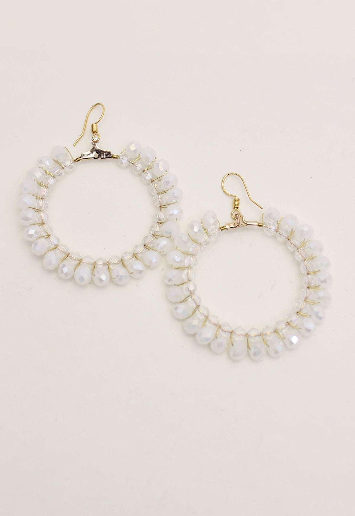 Crystal Hoop Earring | Shop Coco Rose Boutique Beach & Resort Wear