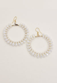 Crystal Hoop Earring | Shop Coco Rose Boutique Beach & Resort Wear