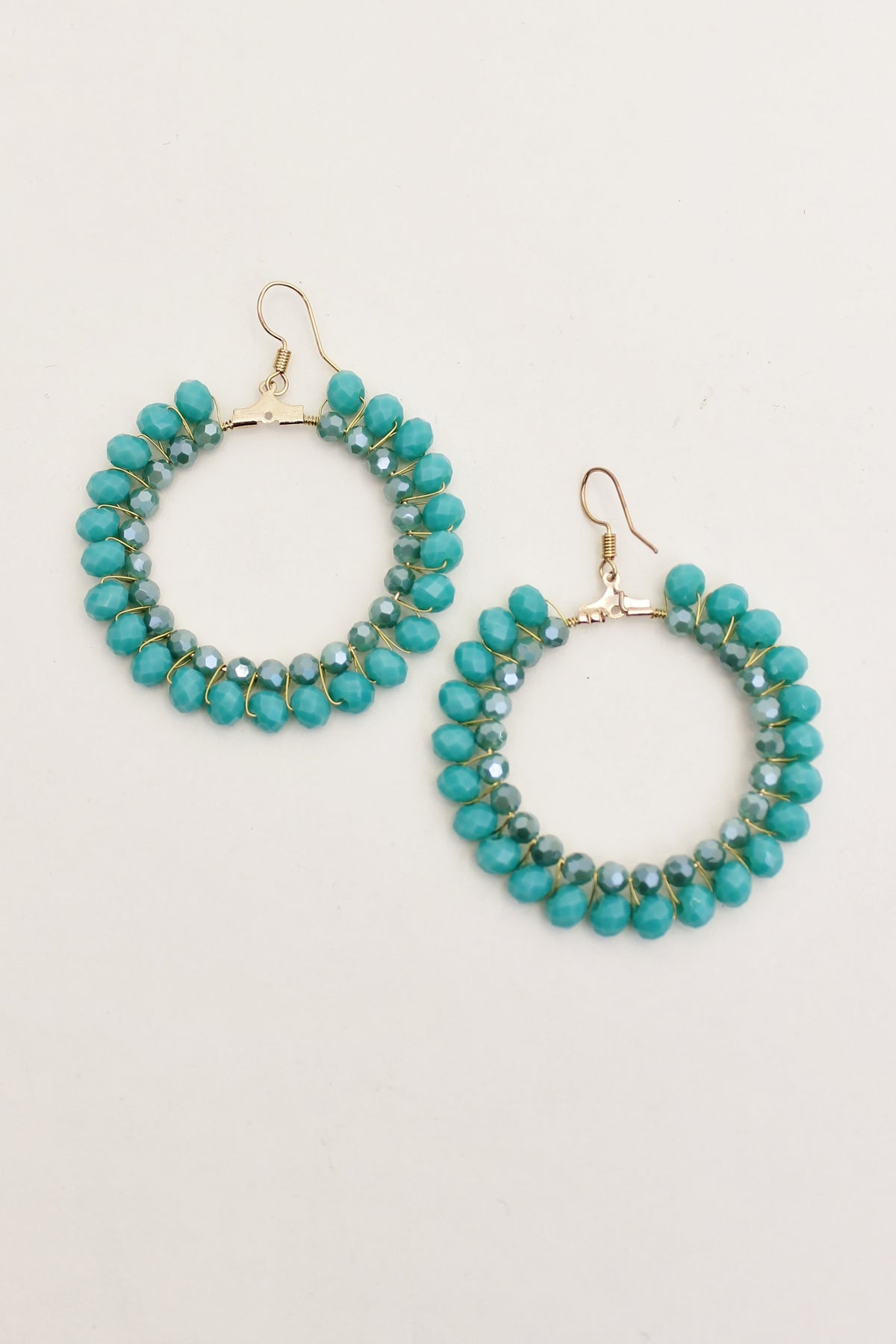 Crystal Hoop Earring | Shop Coco Rose Boutique Beach & Resort Wear