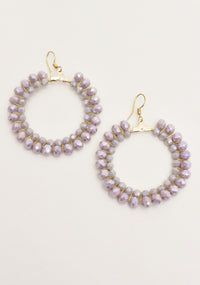 Crystal Hoop Earring | Shop Coco Rose Boutique Beach & Resort Wear