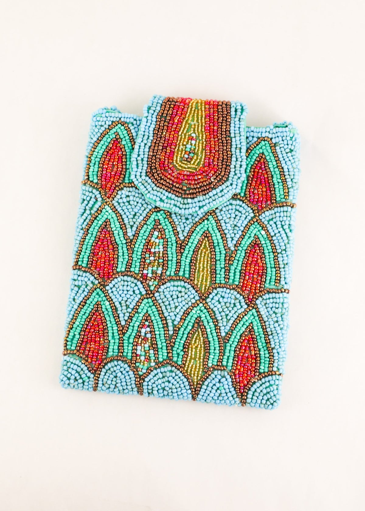 Eden Beaded Cell Phone Crossbody Bag | Shop Coco Rose Boutique Beach & Resort Wear