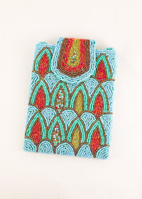 Eden Beaded Cell Phone Crossbody Bag | Shop Coco Rose Boutique Beach & Resort Wear