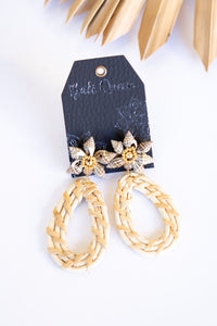 Rattan Babylon Shell Earring | Shop Bali Queen