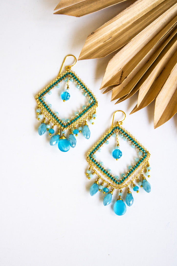 Diamond Daze Thai Crystal Earrings | Shop Bali Queen