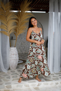 Tiger Lily Bow Back Maxi | Shop Coco Rose Boutique Beach & Resort Wear