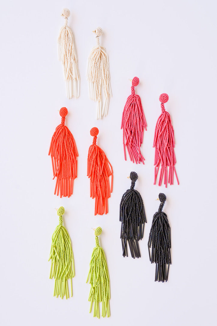 Trio Fringe Earrings | Shop Bali Queen