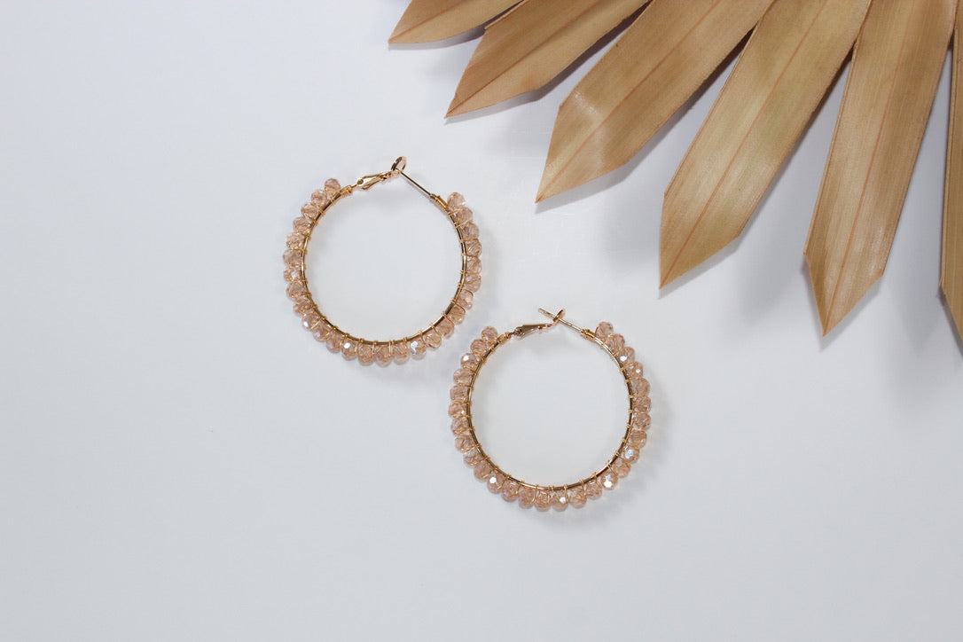 Jewelette Crystal Hoop Earring | Shop Bali Queen