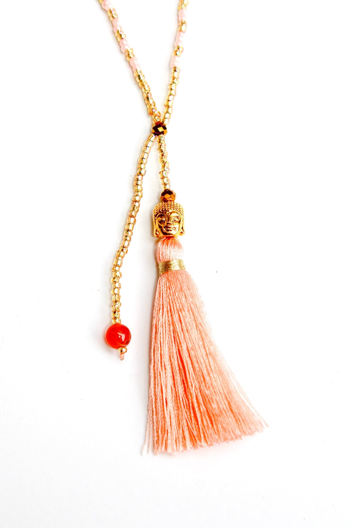 Happy Buddha Tassel Necklace | Shop Bali Queen