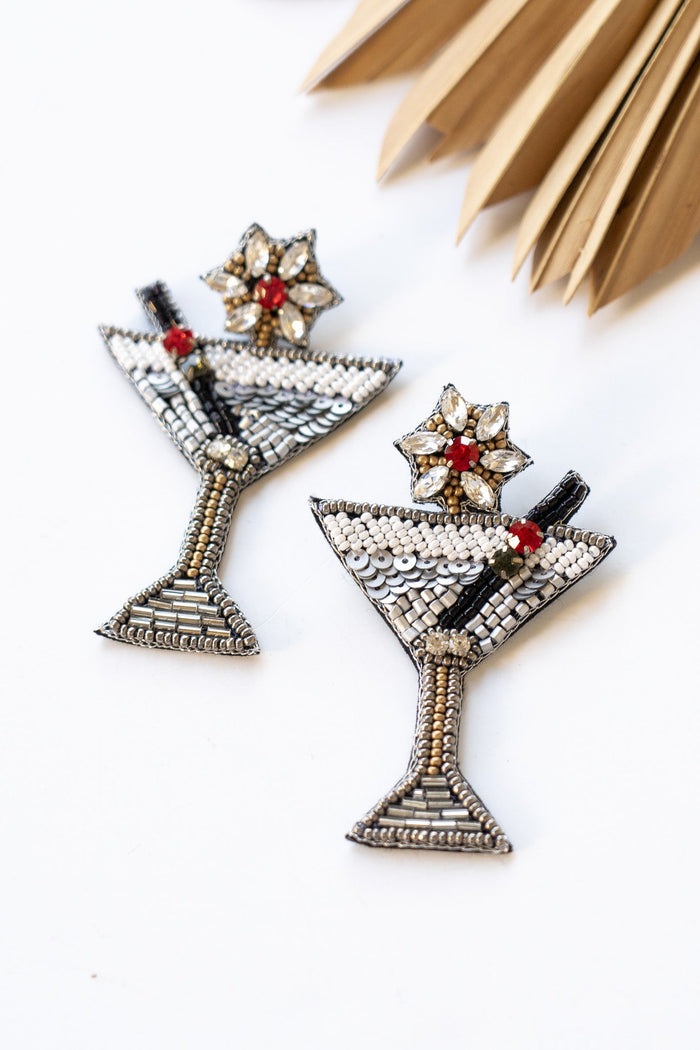 Midnight Martini Tiki-licious Earring | Shop Coco Rose Boutique Beach & Resort Wear