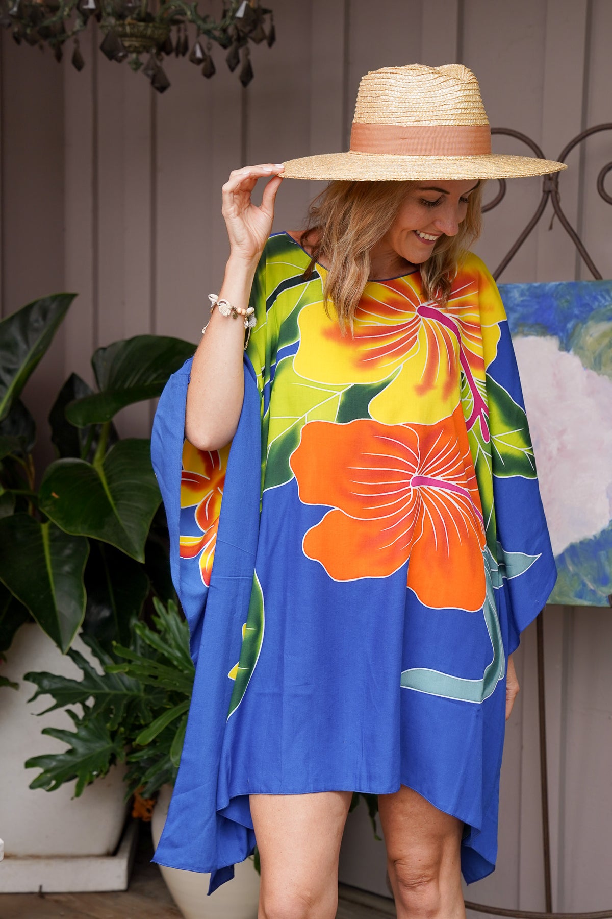 Hanalei Short Caftan | Shop Coco Rose Boutique Beach & Resort Wear