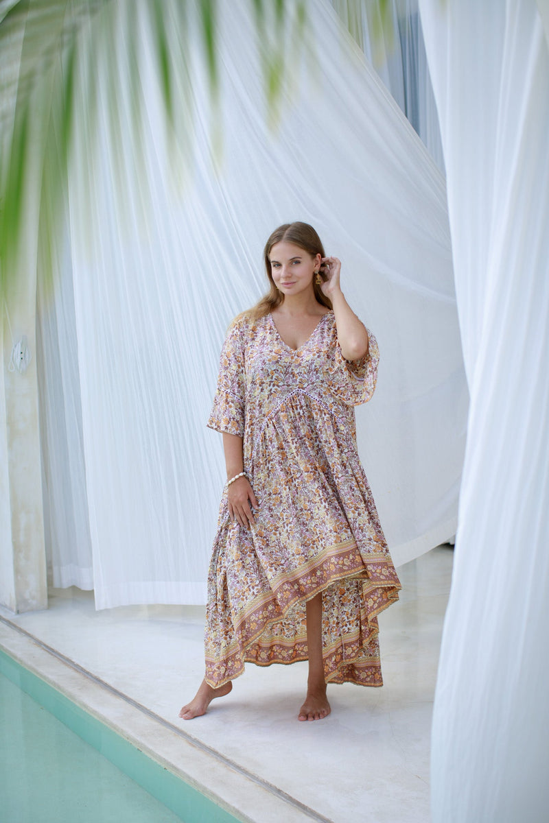 Hannah Boho High Low | Shop Coco Rose Boutique Beach & Resort Wear