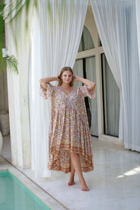 Hannah Boho High Low | Shop Coco Rose Boutique Beach & Resort Wear