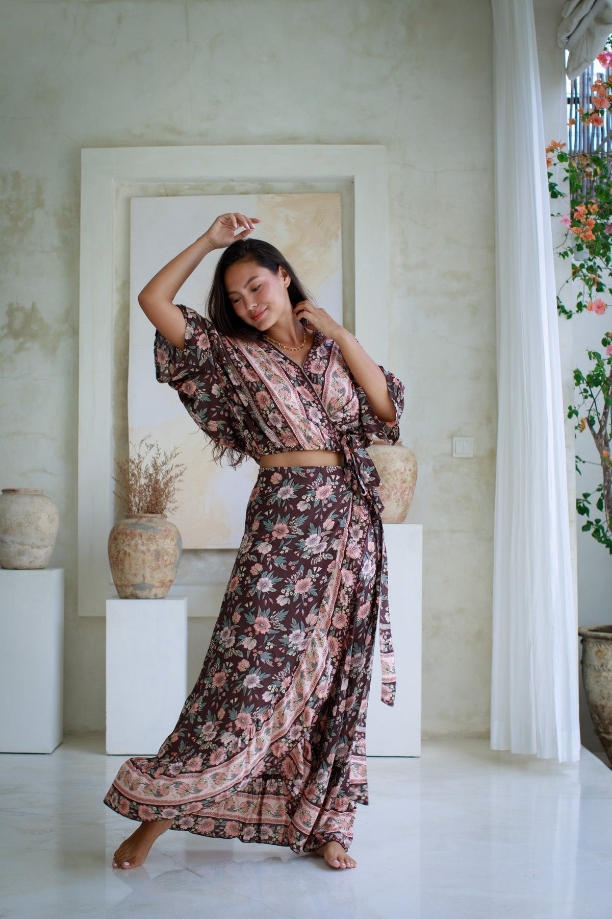 Logan Kimono Top | Shop Coco Rose Boutique Beach & Resort Wear