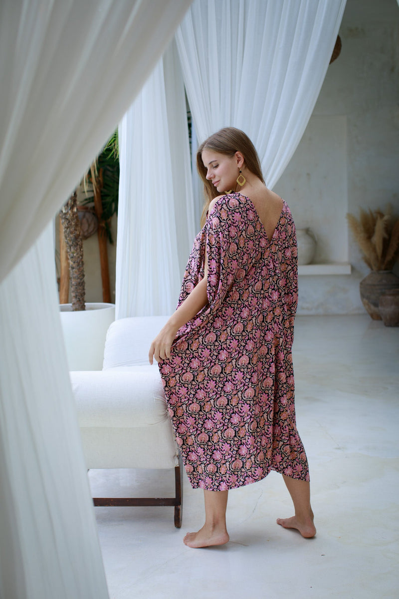 Talavera Open Shoulder Caftan | Shop Coco Rose Boutique Beach & Resort Wear