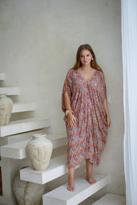 Talavera Open Shoulder Caftan | Shop Coco Rose Boutique Beach & Resort Wear