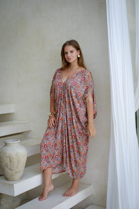 Talavera Open Shoulder Caftan | Shop Coco Rose Boutique Beach & Resort Wear