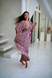 boho butterfly dress Boho Butterfly Print Maxi Dress: Summer Sundress, Polyester Spandex