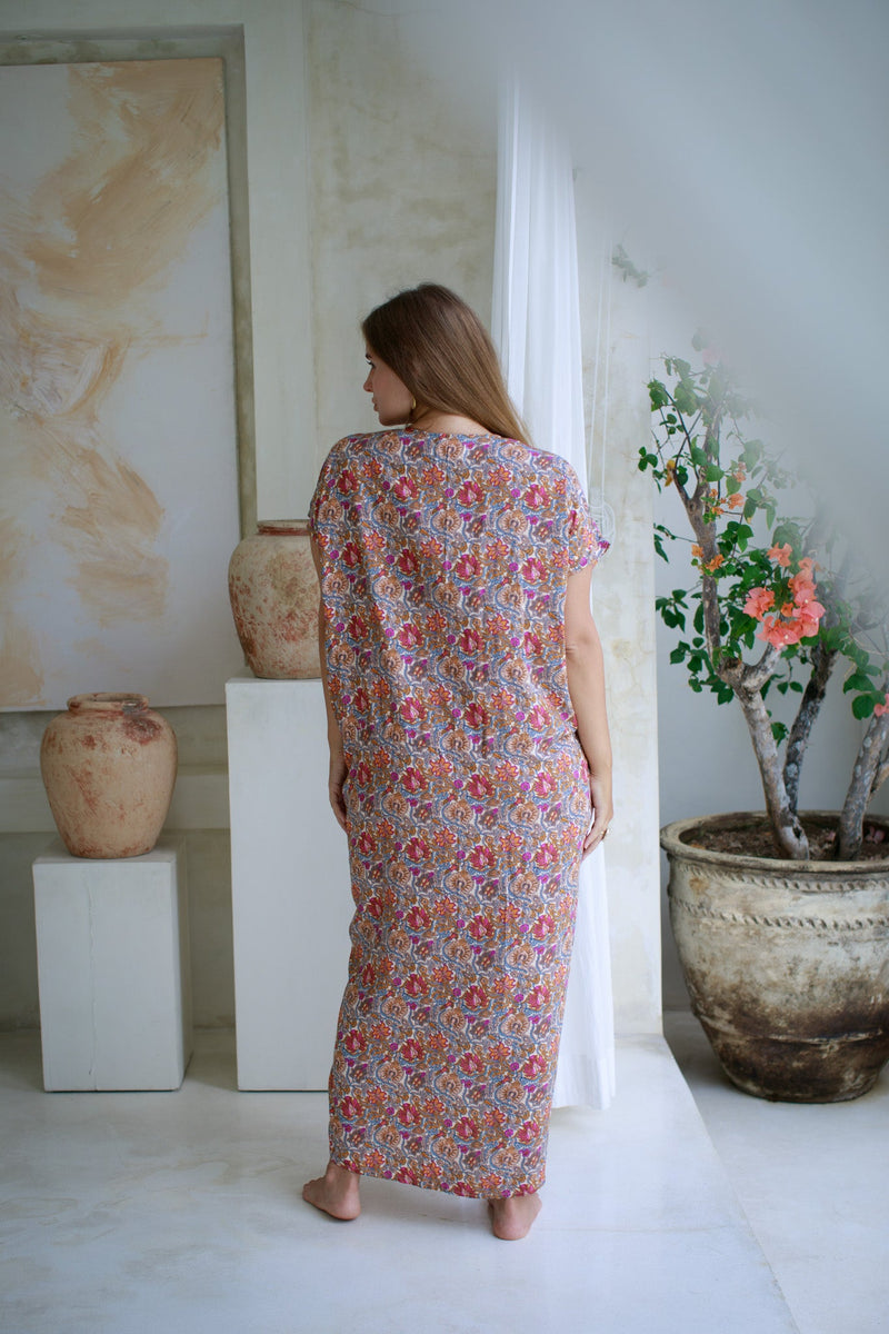 Talavera Long Caftan | Shop Coco Rose Boutique Beach & Resort Wear