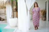 Talavera Long Caftan | Shop Coco Rose Boutique Beach & Resort Wear