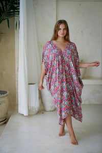 Talavera Open Shoulder Caftan | Shop Coco Rose Boutique Beach & Resort Wear